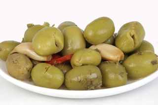 Aceitunas Partidas Aliñadas