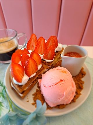 Strawberry Waffle