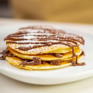 Panquecas com Nutella