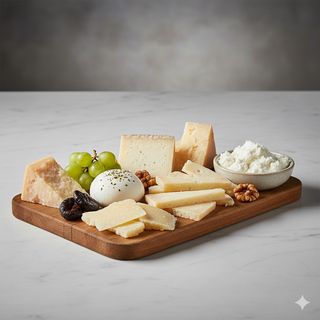 Tagliere di formaggi e latticini