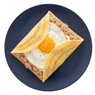 Crêpe Thon Fromage Oeuf