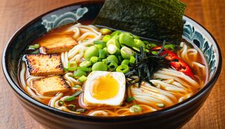 Beraн paмeн с тофу