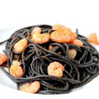 Linguine com gambas 