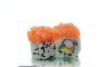 75. Uramaki spicy sake 8 pezzi