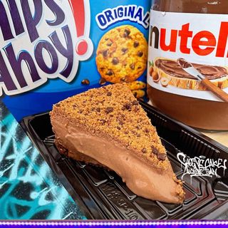 Tarta De Queso Nutella Chips Ahoy