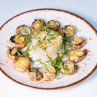 Grilovane punjene pečurke sa spanaćem