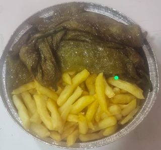 Ración De Pimientos Con Patatas