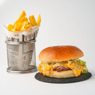 Trouble Cheese burger