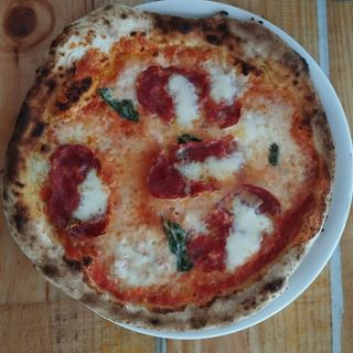 Pizza Diablo (28 Cm. A 30 Cm. Aprox.)