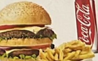 Menù panino doppio hamburger