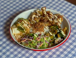 ხრაშუნა სოკოს ბიბიმბაპი