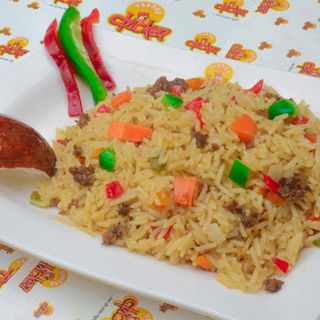 Beefrush Rice (two spoons)