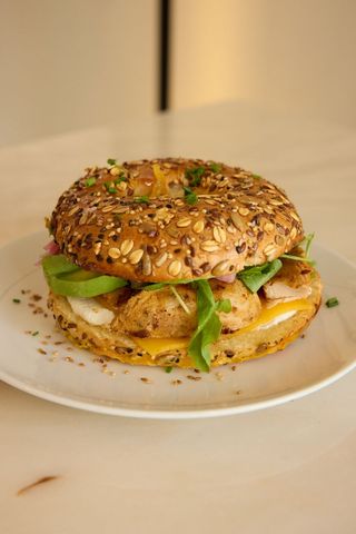 Bagel frango