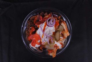 Sałatka z mięsem+ pepsi 0.5l w zestawie