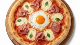 Pizza bismark
