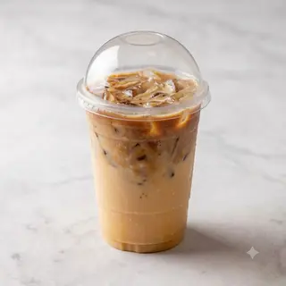 Tè con latte al caffè