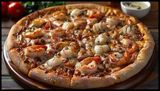 Mixed Seafood Pizza