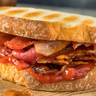 Sándwich De Bacon Y Queso