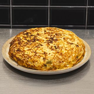 Tortilla De Patata Con Cebolla