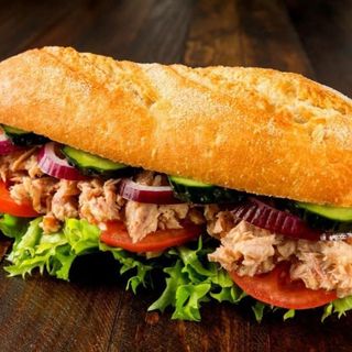 Menu Baguete com Atum