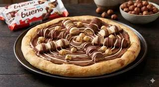 Pizza Kinder Bueno
