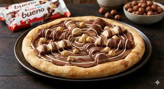 Pizza Kinder Bueno