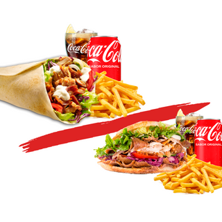 Menú 4. XXL Durum Kebab