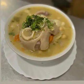 Caldo de pata +Arroz 