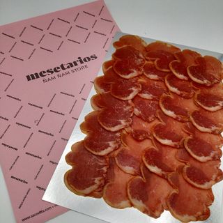 Loncheado Lomo Ibérico De Cebo. Jamones Blázquez. Sobre 150 Gr.