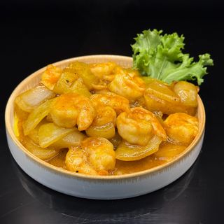 70. Gamberi al curry