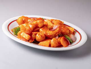 Langostinos Agridulces