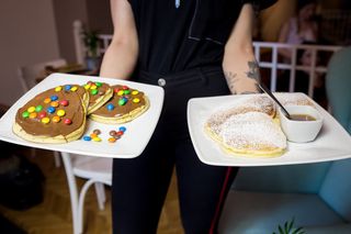 PanKejk z Nutella i M & M's 