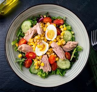 Salată cu Ton si porumb