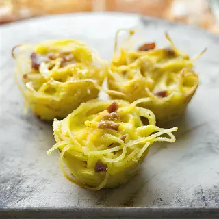 Frittatina porcini e salsiccia