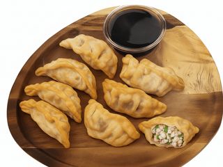 Pierożki gyoza z krewetkami (8 szt) (8psc)