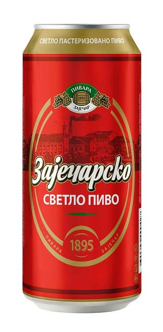 Zaječarsko pivo 0.5l limenka