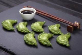 Gyozas de vegetals (fregides  )