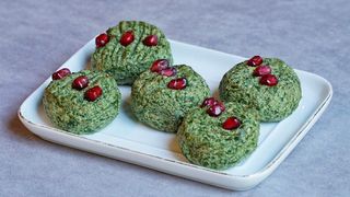 ისპანახი ნიგვზით