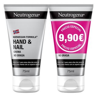 Crema Para Manos Y Uñas Neutrogena, Pack 2X75 Ml