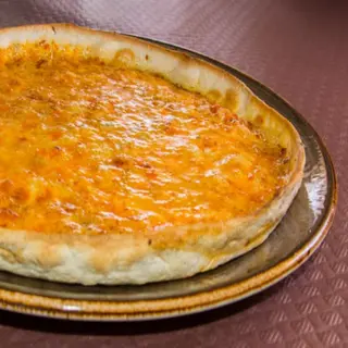 Pizza cuatro quesos