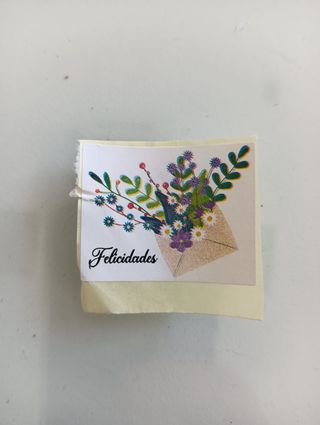 Autocolante Felicidades