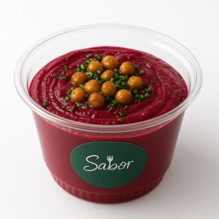 Hummus de remolacha (V)