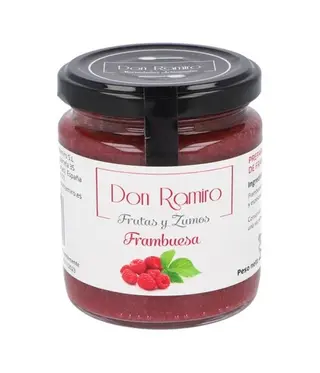 Mermelada Asturiana de Frambueza Don Ramiro 240Gr.