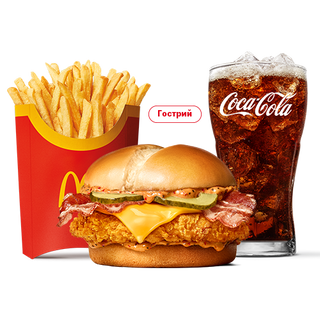 МакКріспі Кремі Барбекю Делюкс Меню