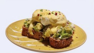 Benedict avo toast