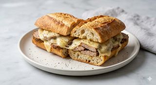 Bocadillo De Lomo Fresco Y Queso