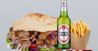 Menù panino kebap con birra 33 cl