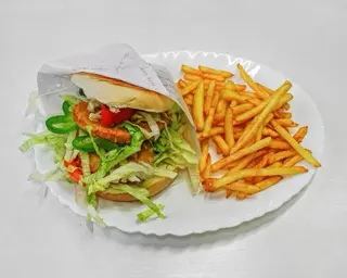 2 Hamburguesas + 2 Patatas + 2bebidas