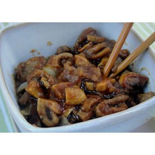 55.Ternera Con Champiñones