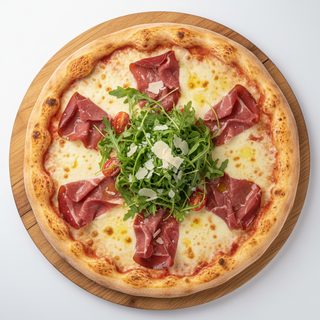 Pizza con Bresaola